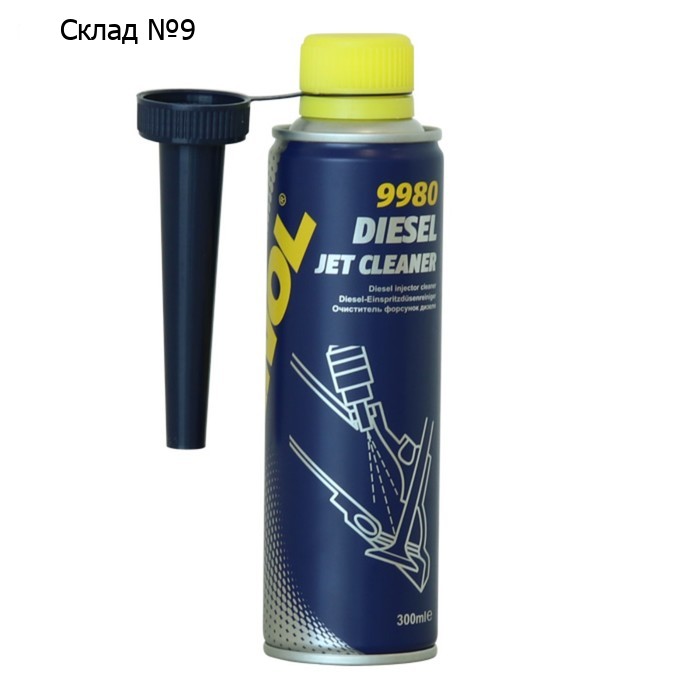 Очиститель форсунок дизеля MANNOL Diesel Jet Cleaner 9980, 200 мл