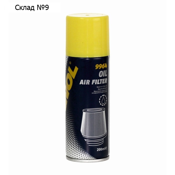 Пропитка воздушных фильтров масляная MANNOL Luftfilteroel / Air Filter Oil 9964, 200 мл