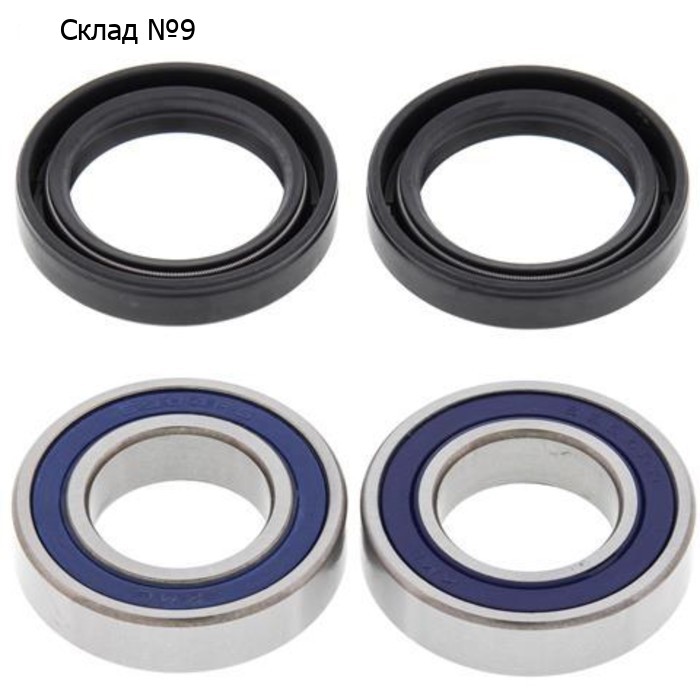 Подшипники переднего колеса Honda CR125R, 25-1081, AllBalls