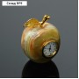 Часы «Яблоко», D=2 см, оникс