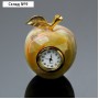 Часы «Яблоко», D=2 см, оникс