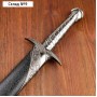 Сувенирный меч "Жало", ножны с металлической окантовкой, чёрные, 60 см