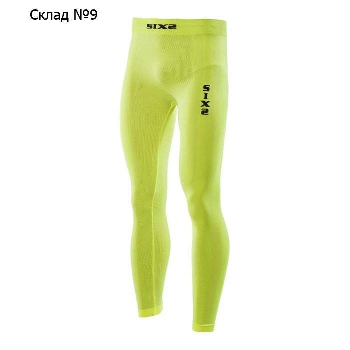Легинсы SIXS PNX Color, размер 2XL, жёлтый