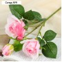 Цветы искусственные "Роза Глория" 8х48 см, розовый