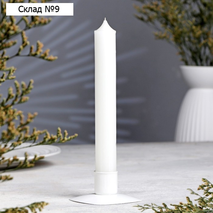 Хозяйственная свеча парафиновая, 2.2×17.5 см, 55 г