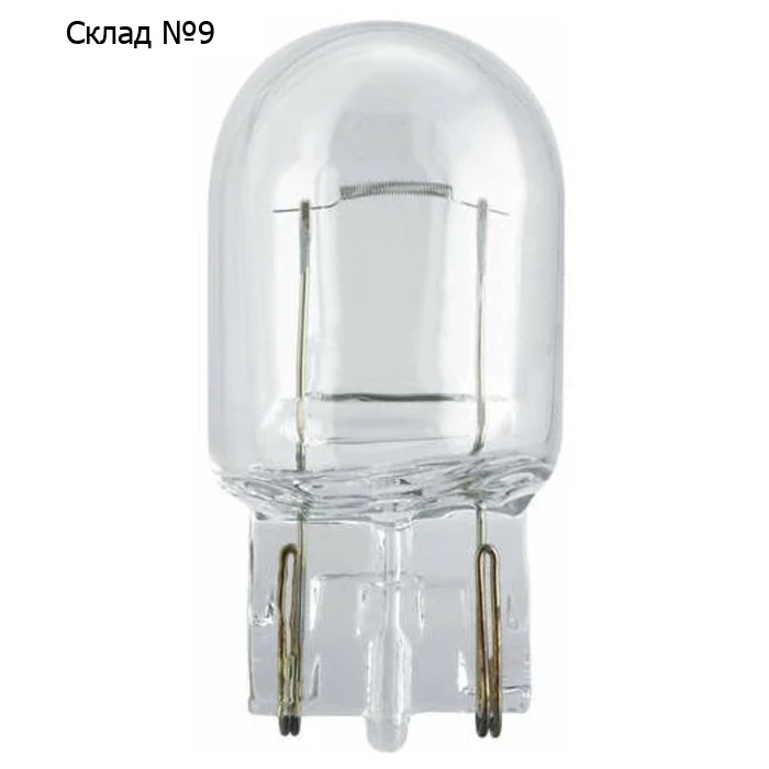 Лампа автомобильная Philips Vision, W21W, 12 В, 21 Вт, набор 2 шт, 12065B2
