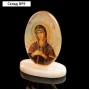 Икона «Семистрельная», на подставке, селенит