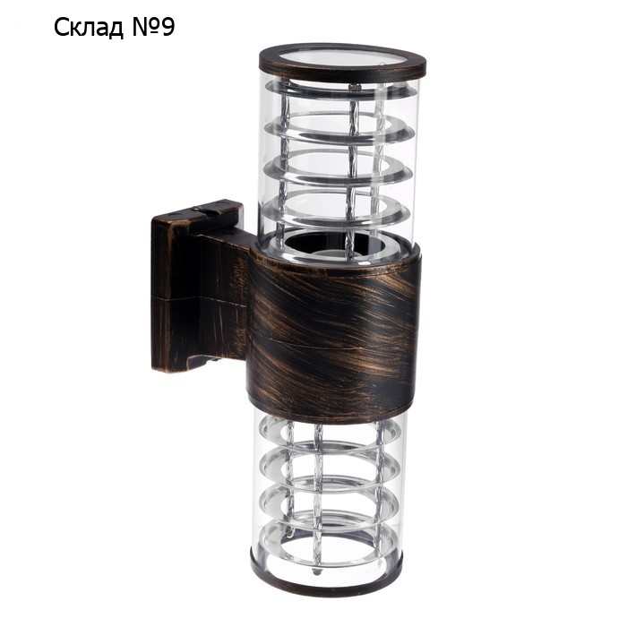 Светильник настенный Luazon Lighting 2хE27х60 Вт "Модерн", пластик, вверх и вниз, бронза