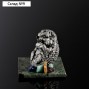Сувенир "Ёжик", 5х5х4 см, змеевик, гипс, микс