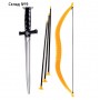 Набор оружия «Забияка», меч, лук, 3 стрелы
