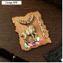 Магнит "Олень северный", дерево, гипс, 7х9 см