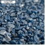 Грунт "Синий металлик" декоративный песок кварцевый,  250 г фр.1-3 мм