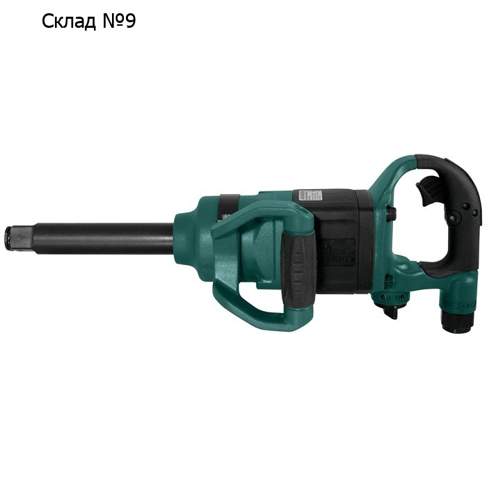 Пневмогайковерт Jonnesway JAI-1138L, ударный, патрон 1", 255 л/ми, 5000 об/мин, 2712 Нм