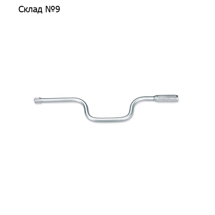 Вороток коленчатый Jonnesway S41H41, 412 мм, 1/2"