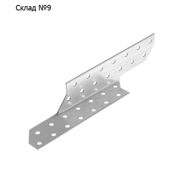 Держатель балки  210х40x40 DBR, правый, цинк, 1 шт.
