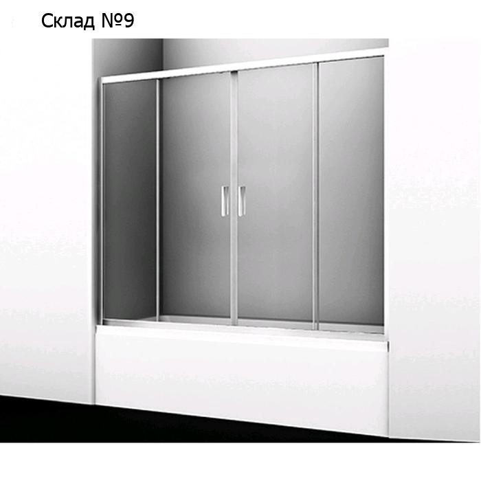 Ограждение на ванну WasserKRAFT Lippe 45S02-170, 1700 х 1500 мм, распашное, прозрачное