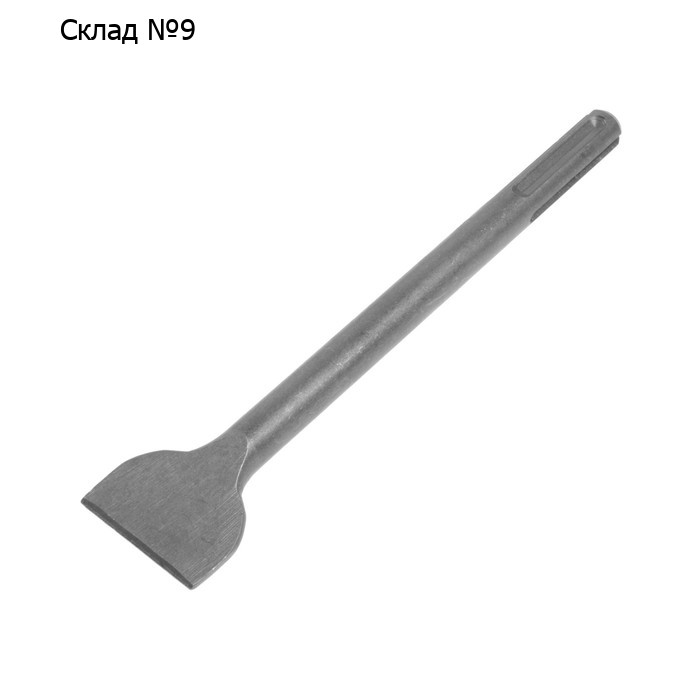 Зубило плоское широкое ТУНДРА, SDS-max, 18×50×280 мм