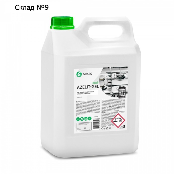 Чистящее средство Grass Azelit-gel, для кухни, 5.6 л