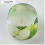 Свеча ароматическая в стакане "Зелёное яблоко", 8×7,2 см