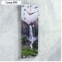 Часы настенные, серия Природа, "Водопад в горах", плавный ход, 50 х 20 см