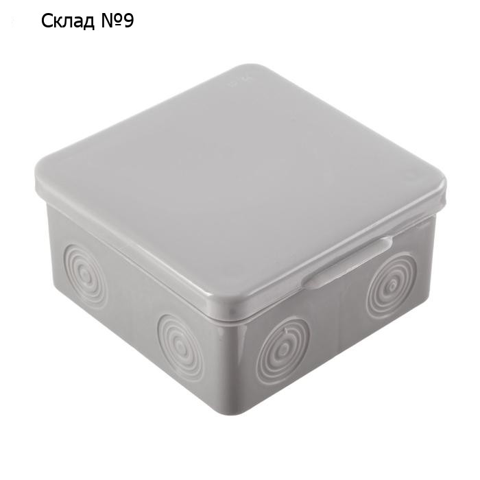 Коробка распределительная TUNDRA, 100х100х50 мм, IP54, открыт. установки, без мембран