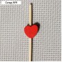 Шпажки «Пылкое сердце», 12 см, набор 25 шт