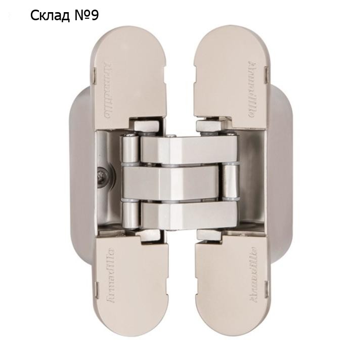 Петля скрытой установки с 3D-регулировкой 9540UN3D SN, цвет матовый никель