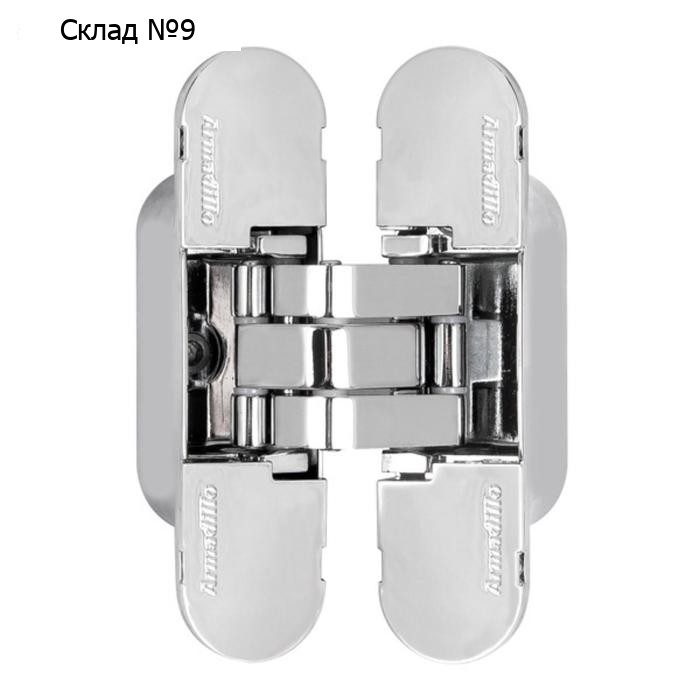 Петля скрытой установки с 3D-регулировкой 9540UN3D CP, цвет хром