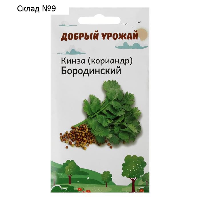 Семена Кинза (кориандр) Бородинский 1 гр