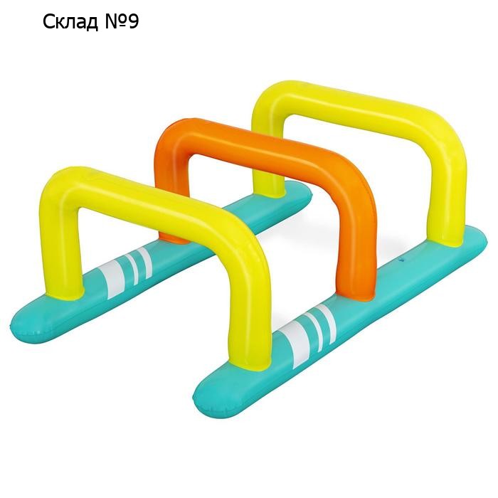 Игровые надувные барьеры Hop Zone 135 x 79 x 53 см с распылителем 52383 Bestway