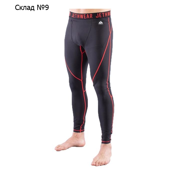 Термоштаны Jethwear, J2072-001-XXL, мужские, чёрные, размер 2XL