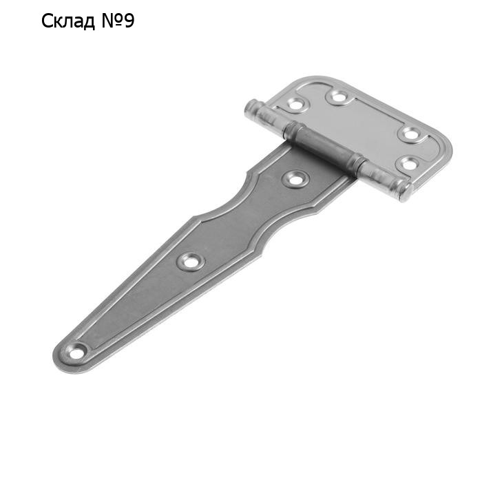 Петля стрела ТУНДРА ПС-160, с вытяжкой, 1.5 мм, без покрытия, 1 шт.