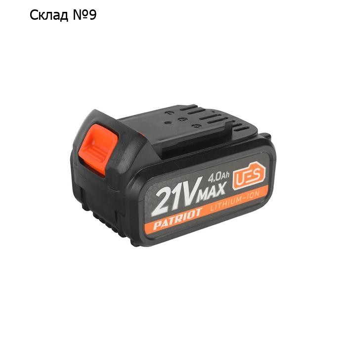 Аккумулятор PATRIOT BR=21V(Max), 21 В, 4 Ач, Li-ion, UES