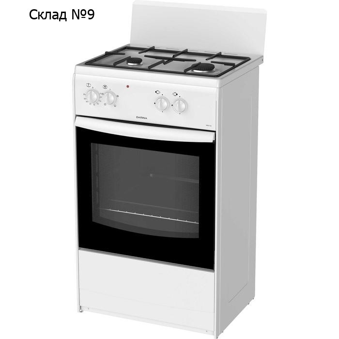 Плита Darina S KM521 300 W, комбинированная, 2 конфорки, 45 л, белая