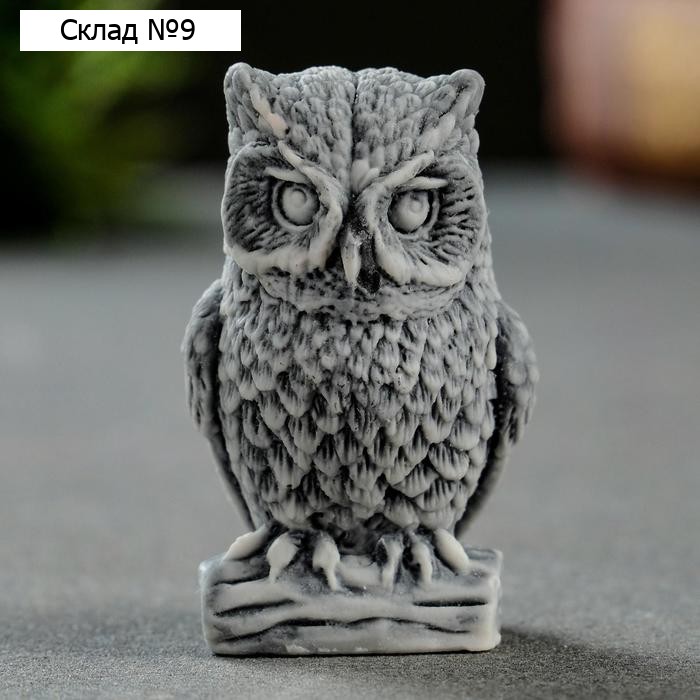 Фигурка «Сова на книге», мраморная крошка, 5 см