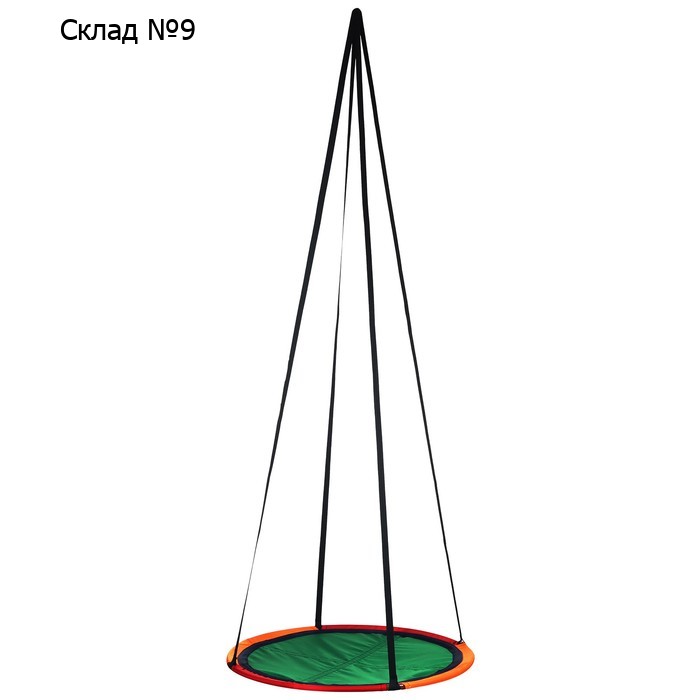 Качели детские, d=75 см, цвета МИКС