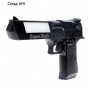 Пистолет Desert Eagle с биноклем, свет, звук, работает от батареек