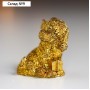 Сувенир полистоун "Золотой тигрёнок в колпаке/шарфике" МИКС 2,8х1,8х1,8 см
