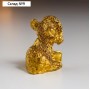 Сувенир полистоун "Золотой тигрёнок в колпаке/шарфике" МИКС 2,8х1,8х1,8 см