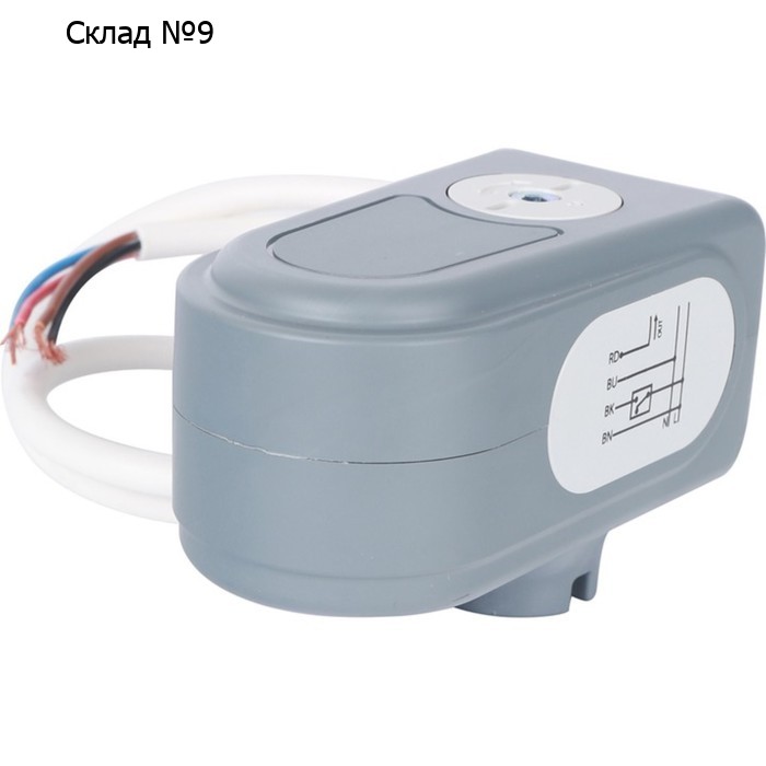 Сервопривод STOUT SVM-0071-230004, ход 90°, кабель 1м., 40 сек., 230V, 4 полюса