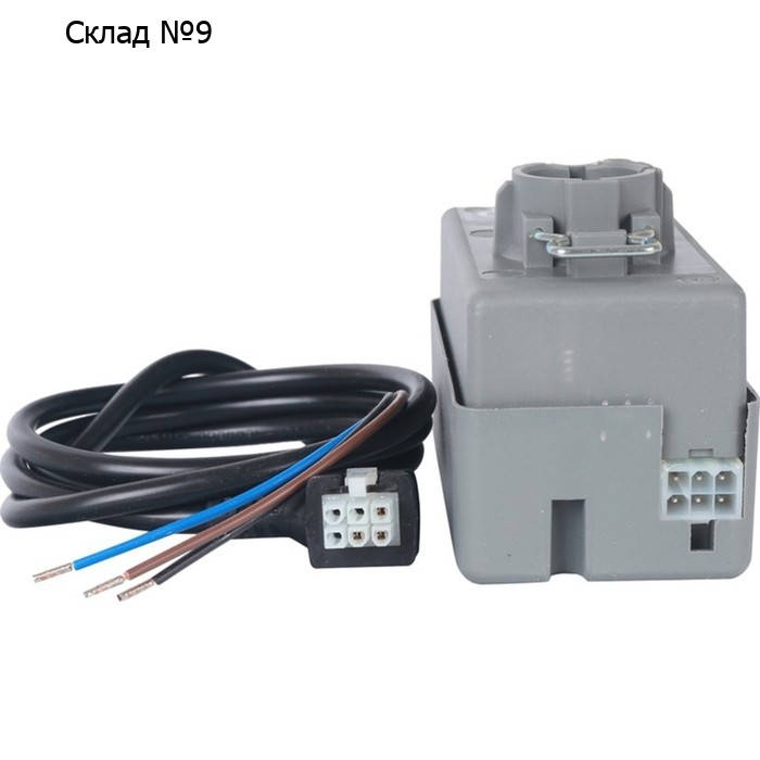 Сервопривод STOUT SVM-0071-230012, для 2-ходовых зональных клапанов, 230V, 12 сек., 1м.