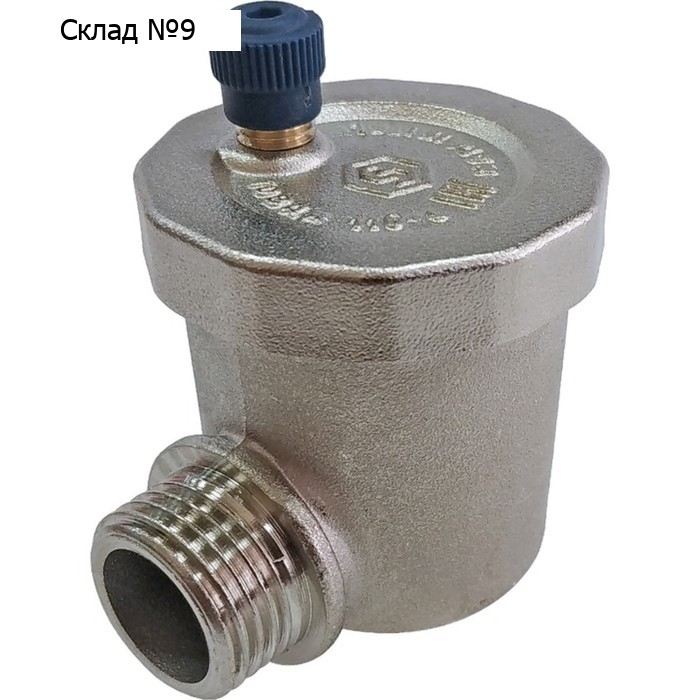 Воздухоотводчик автоматический STOUT SVS-1013-000015, 1/2", нар. резьба, вертикальный выпуск