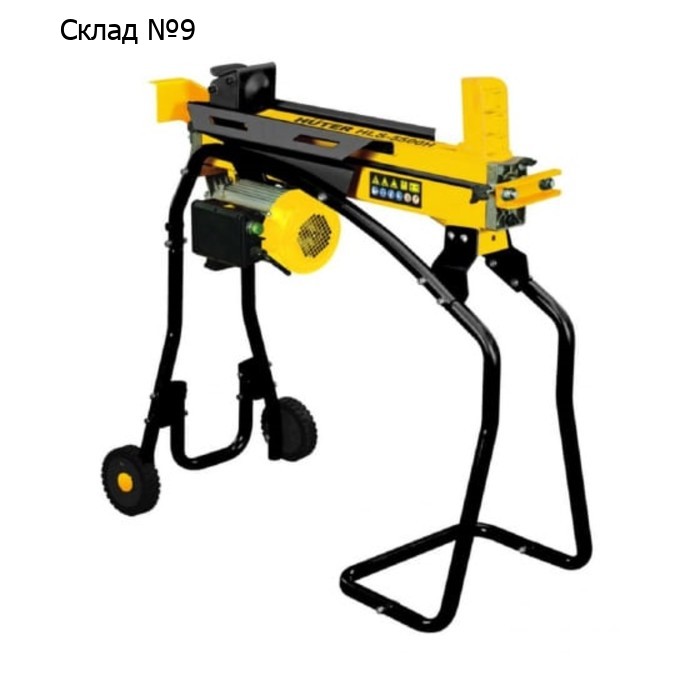 Дровокол электрический HUTER HLS-5500H, 220В, 3,3 кВт, 5.5 тонн, max 52х30
