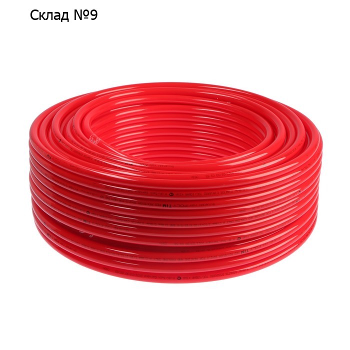 Труба из сшитого полиэтилена TIM, PEX-b, d=16х2 мм, с кислородным барьером, бухта 100 м