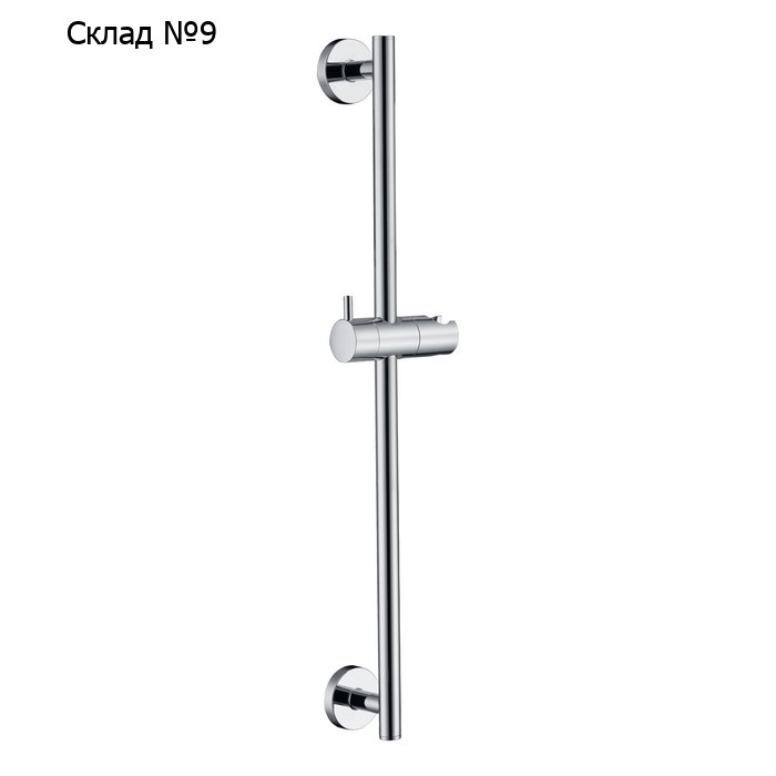 Стойка для душа WasserKraft A122, держатель для лейки, хром