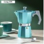 Кофеварка гейзерная Magistro Azure, на 6 чашек, 300 мл, цвет бирюзовый