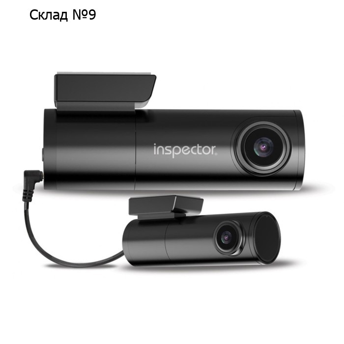 Видеорегистратор INSPECTOR QHD Murena GPS, угол обзора 135°, FHD 2304x1296 при 30 к/с , WiFi   77544