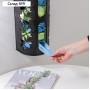 Корзина для пакетов Fly, 16,8×13,3×37,5 см, чёрный