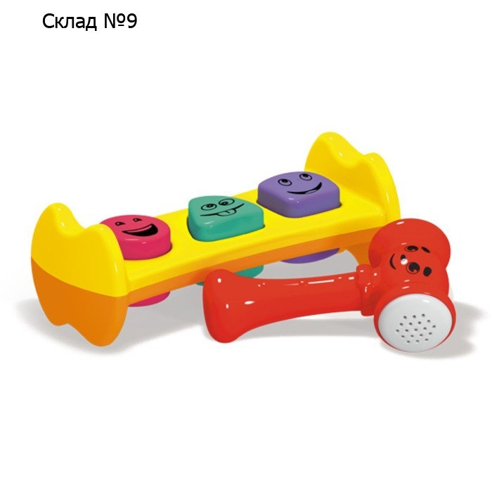 Развивающая игрушка «Стучалочка-обучалочка»