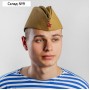 Пилотка военного для взрослых, простая, набор 5 шт.